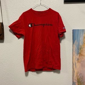 Red Champion Shirt